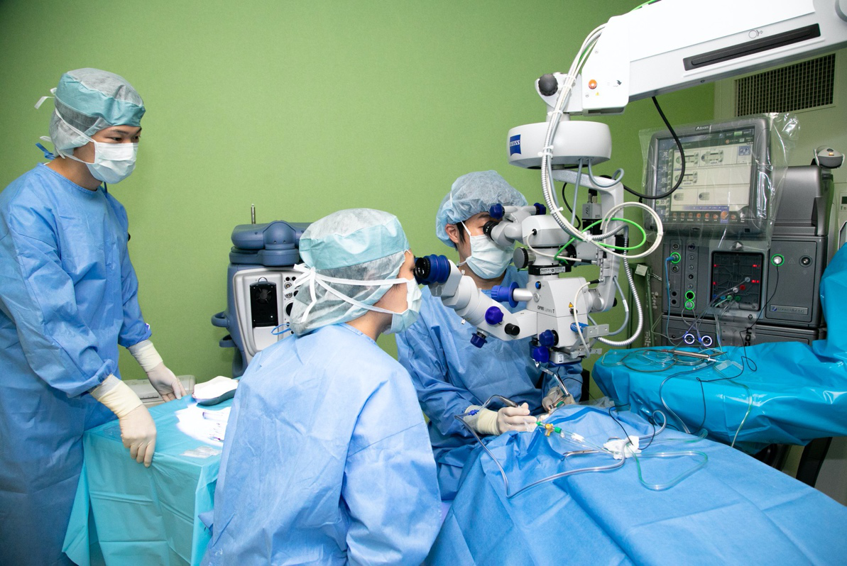 各種日帰り手術・硝子体注射は、滅菌体制を徹底した今川内の手術室で